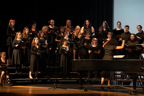 2023 All County Chorus Students Performing